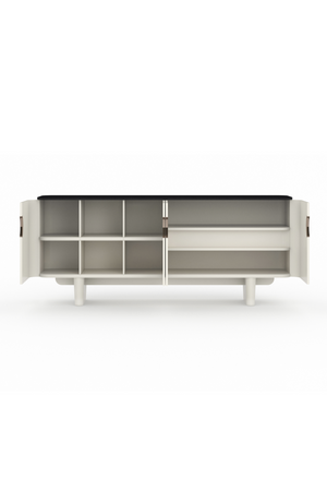   White 4-Door Sideboard | Oroa.com