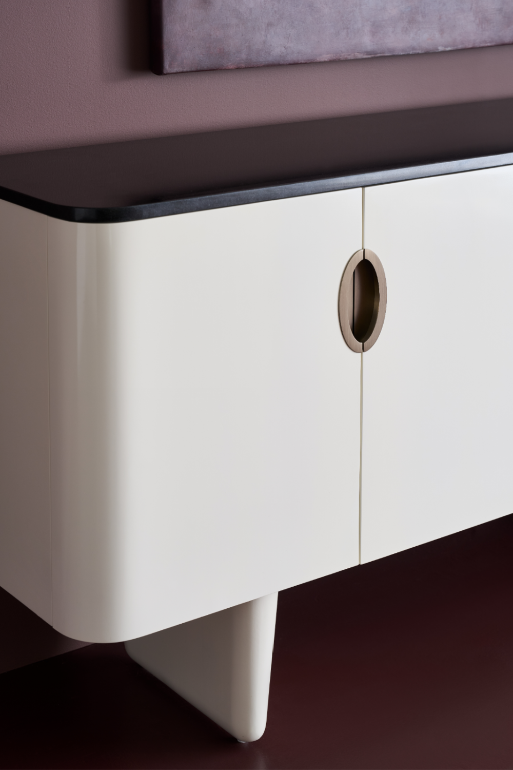   White 4-Door Sideboard | Oroa.com