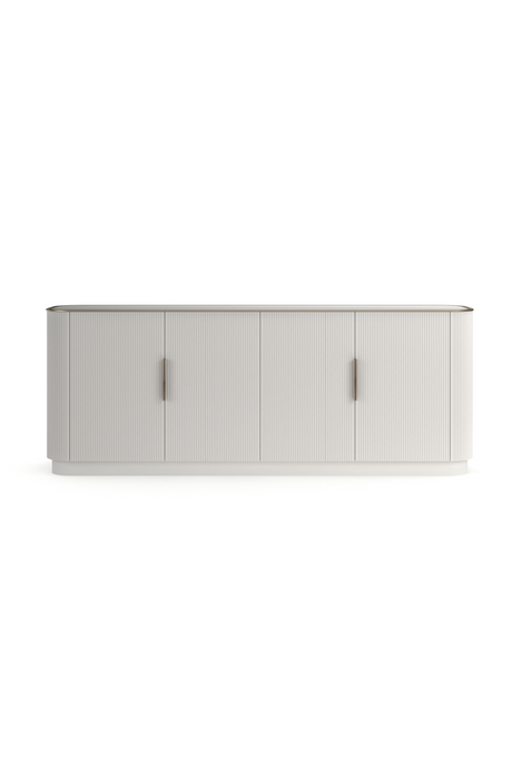   Fluted 4-Door Sideboard | Oroa.com