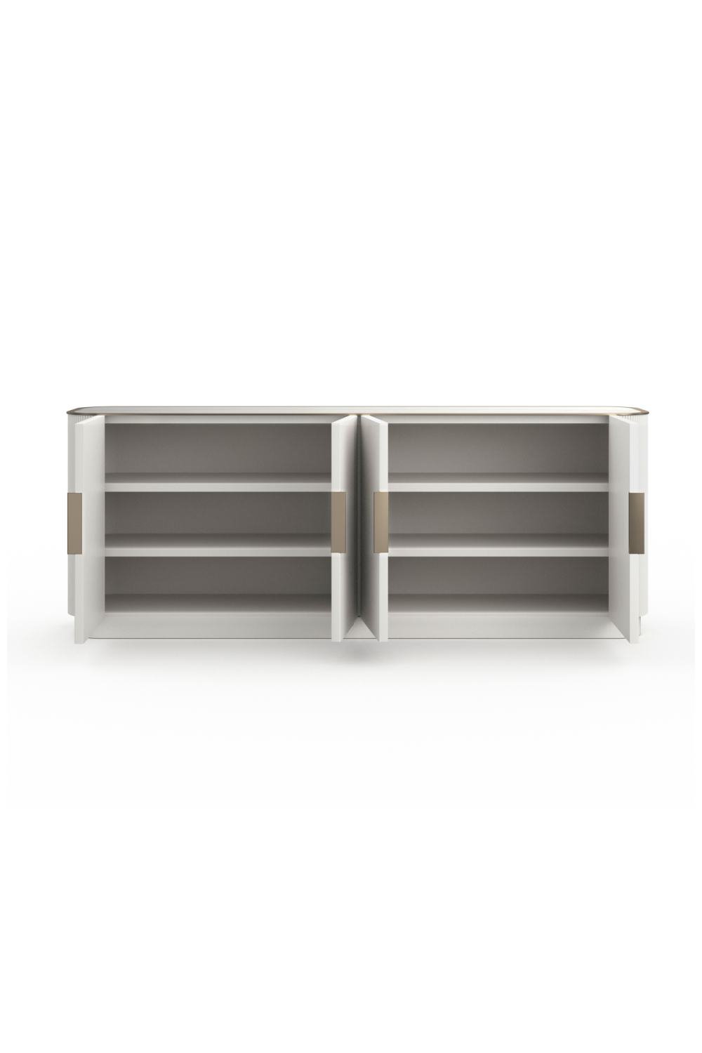   Fluted 4-Door Sideboard | Oroa.com