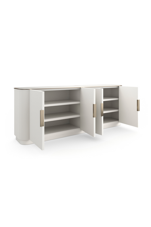   Fluted 4-Door Sideboard | Oroa.com