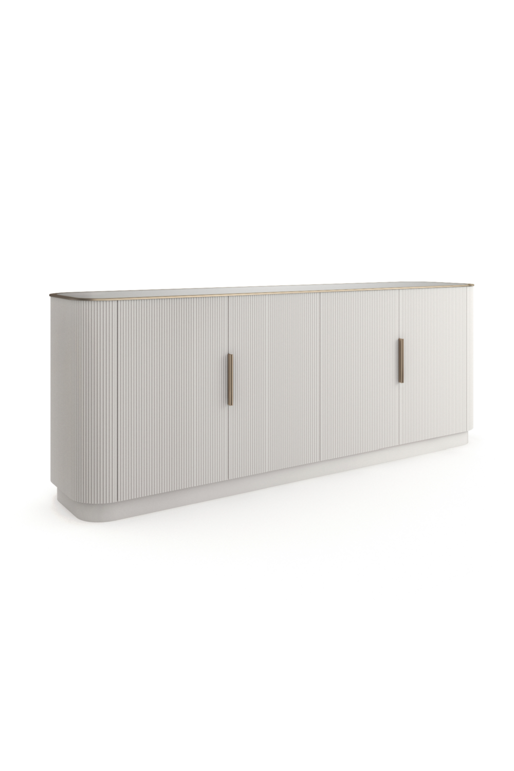   Fluted 4-Door Sideboard | Oroa.com