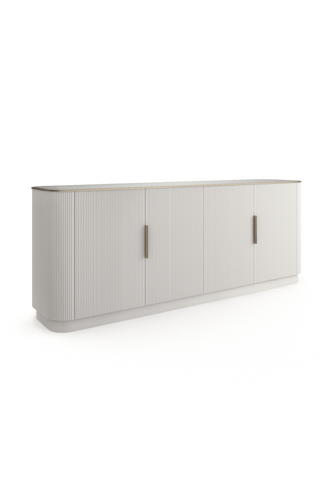   Fluted 4-Door Sideboard | Oroa.com