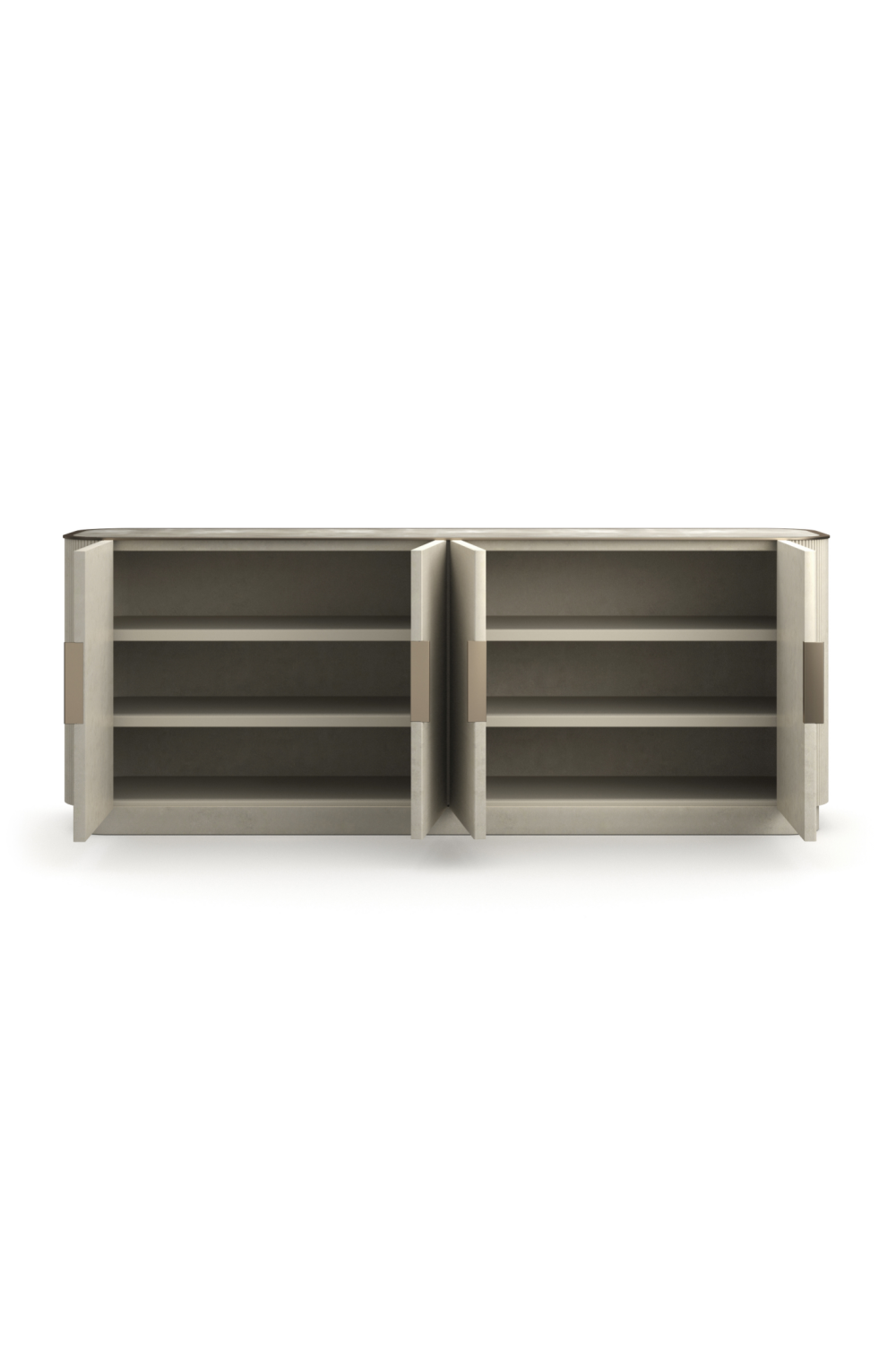   Fluted 4-Door Sideboard | Oroa.com