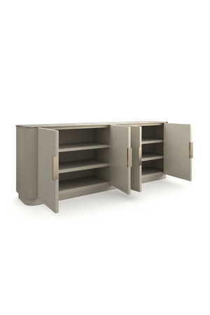   Fluted 4-Door Sideboard | Oroa.com