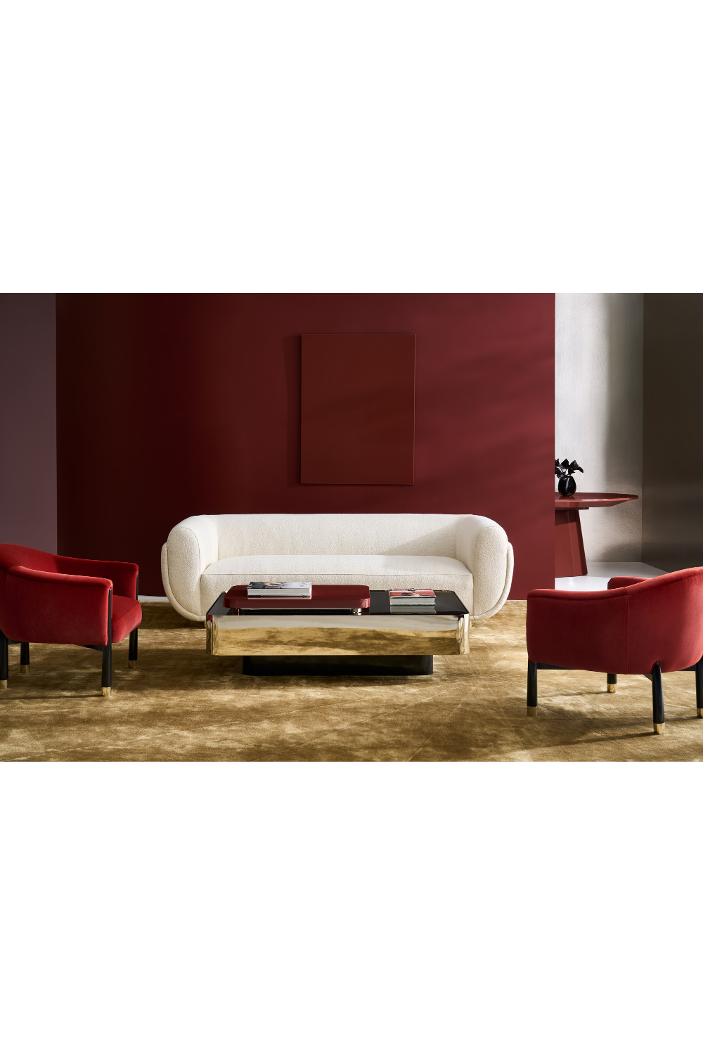   Smoked Bronze Coffee Table | Oroa.com