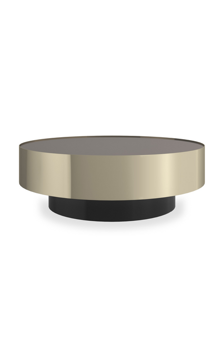   Round Bronze Mirror Coffee Table | Oroa.com