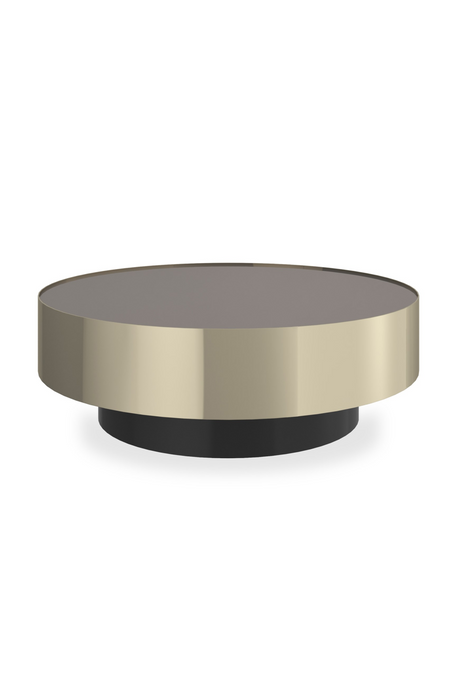   Round Bronze Mirror Coffee Table | Oroa.com
