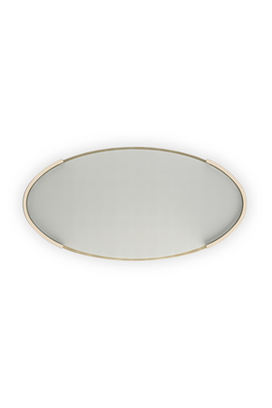   Glass Top Oval Coffee Table | Oroa.com
