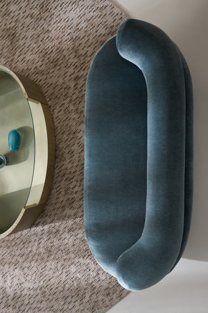   Glass Top Oval Coffee Table | Oroa.com