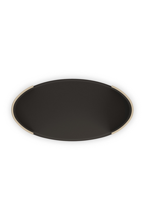   Glass Top Oval Coffee Table | Oroa.com