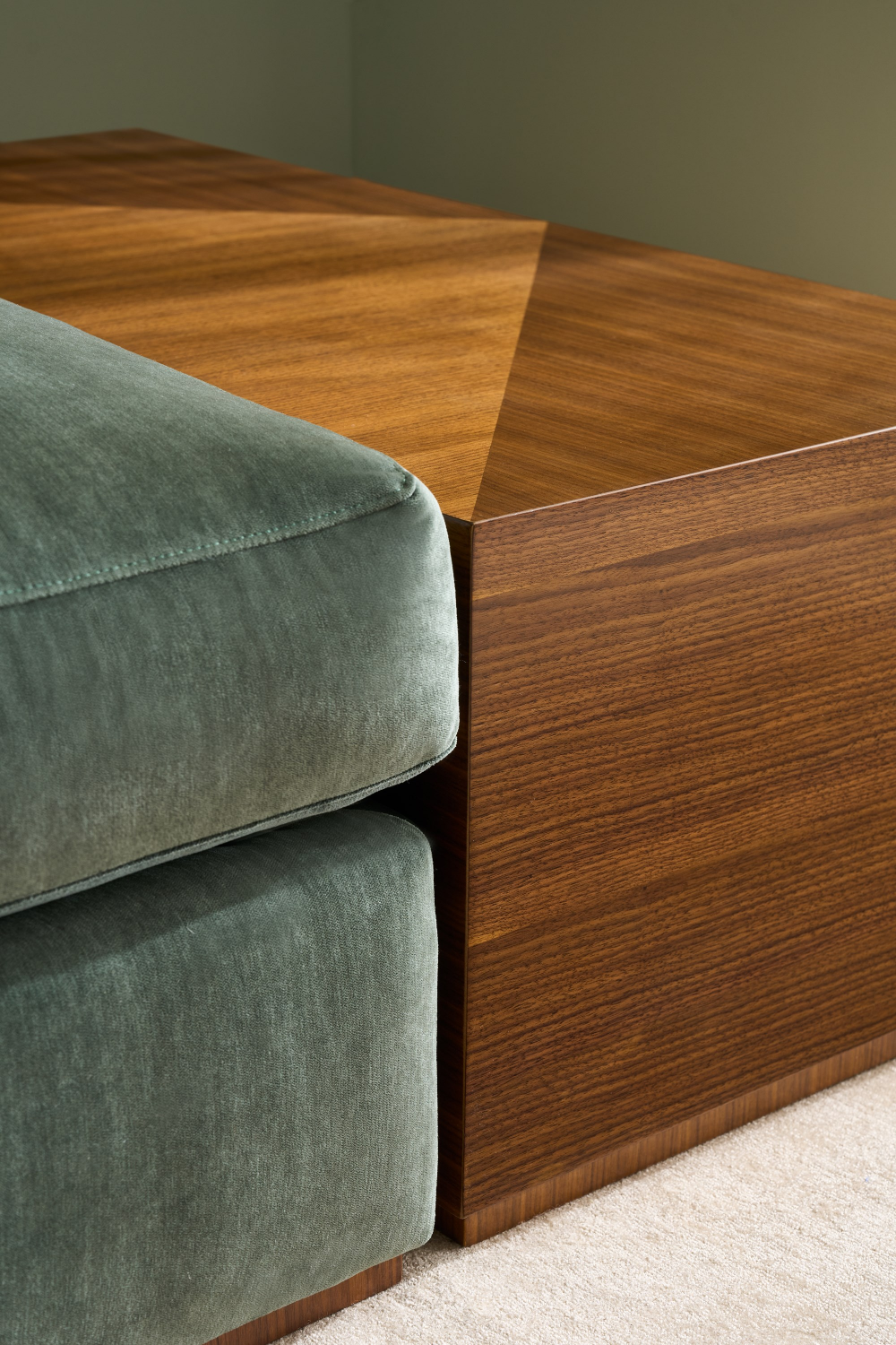   Wooden Block Style Coffee Table | Oroa.com