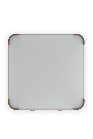   Glass Top Square Coffee Table | Oroa.com