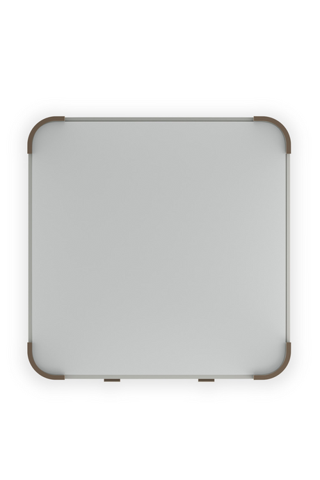   Glass Top Square Coffee Table | Oroa.com