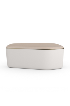  Ivory Bouclé Coffee Table | Oroa.com