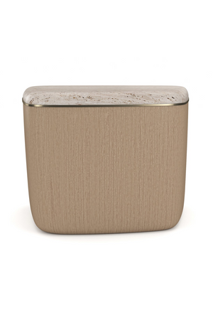   Ivory Bouclé Coffee Table | Oroa.com