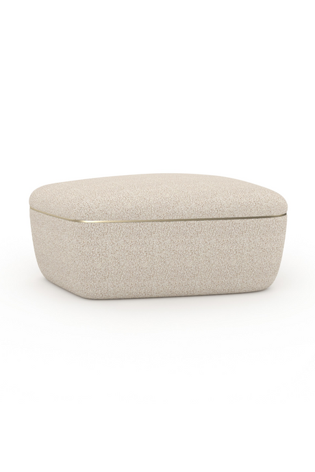   Ivory Bouclé Coffee Table | Oroa.com