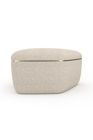   Ivory Bouclé Coffee Table | Oroa.com