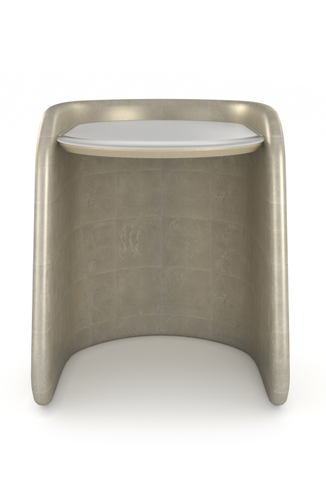   Frosted Glass Side Table | Oroa.com