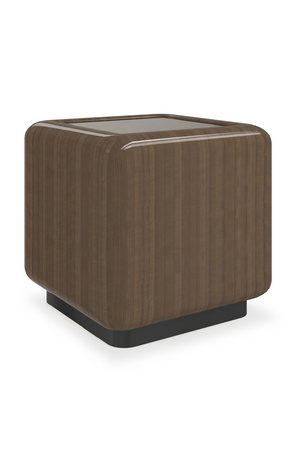   Mirror Top Cube Accent Table | Oroa.com
