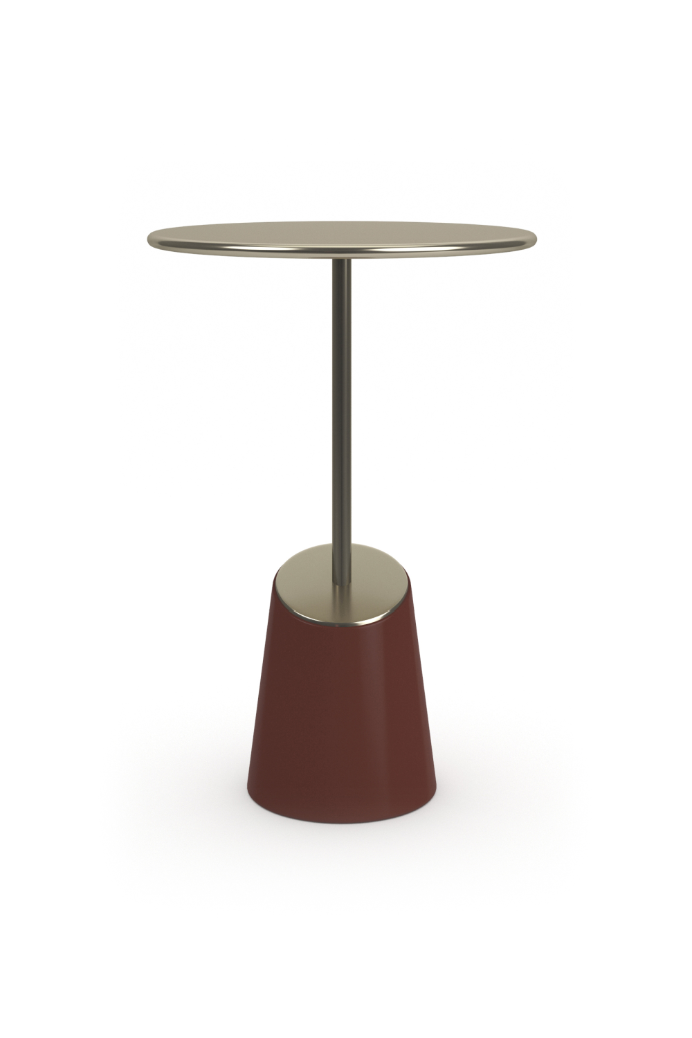   Red Gloss Accent Table | Oroa.com
