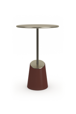   Red Gloss Accent Table | Oroa.com