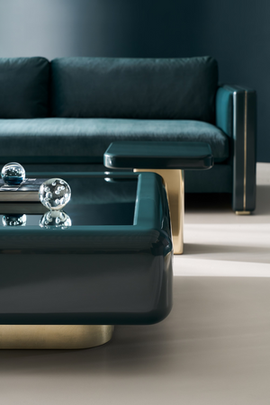   Glossy Square Accent Table | Oroa.com