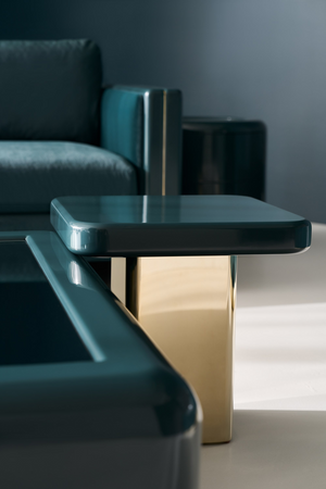   Glossy Square Accent Table | Oroa.com