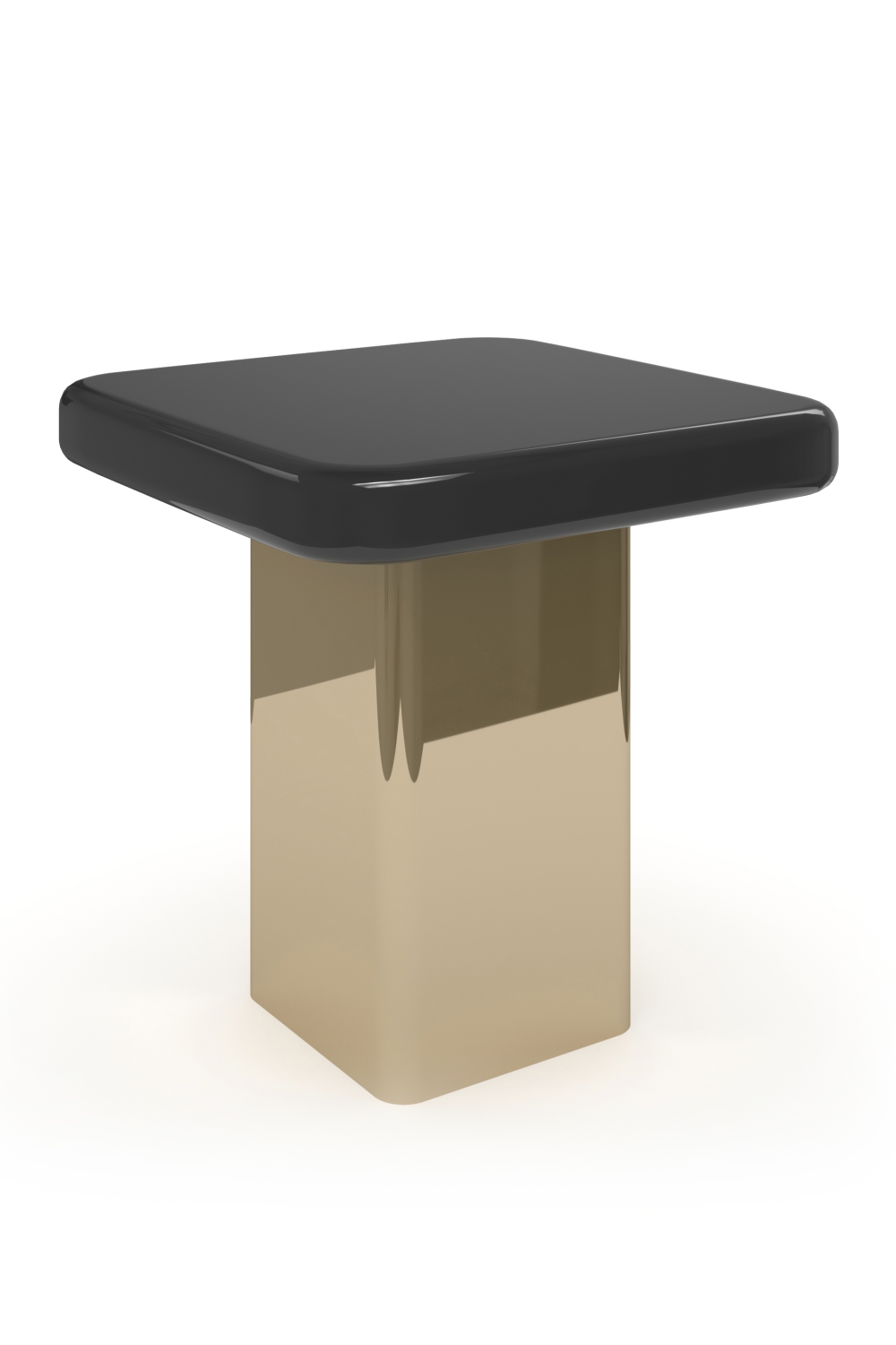   Glossy Square Accent Table | Oroa.com