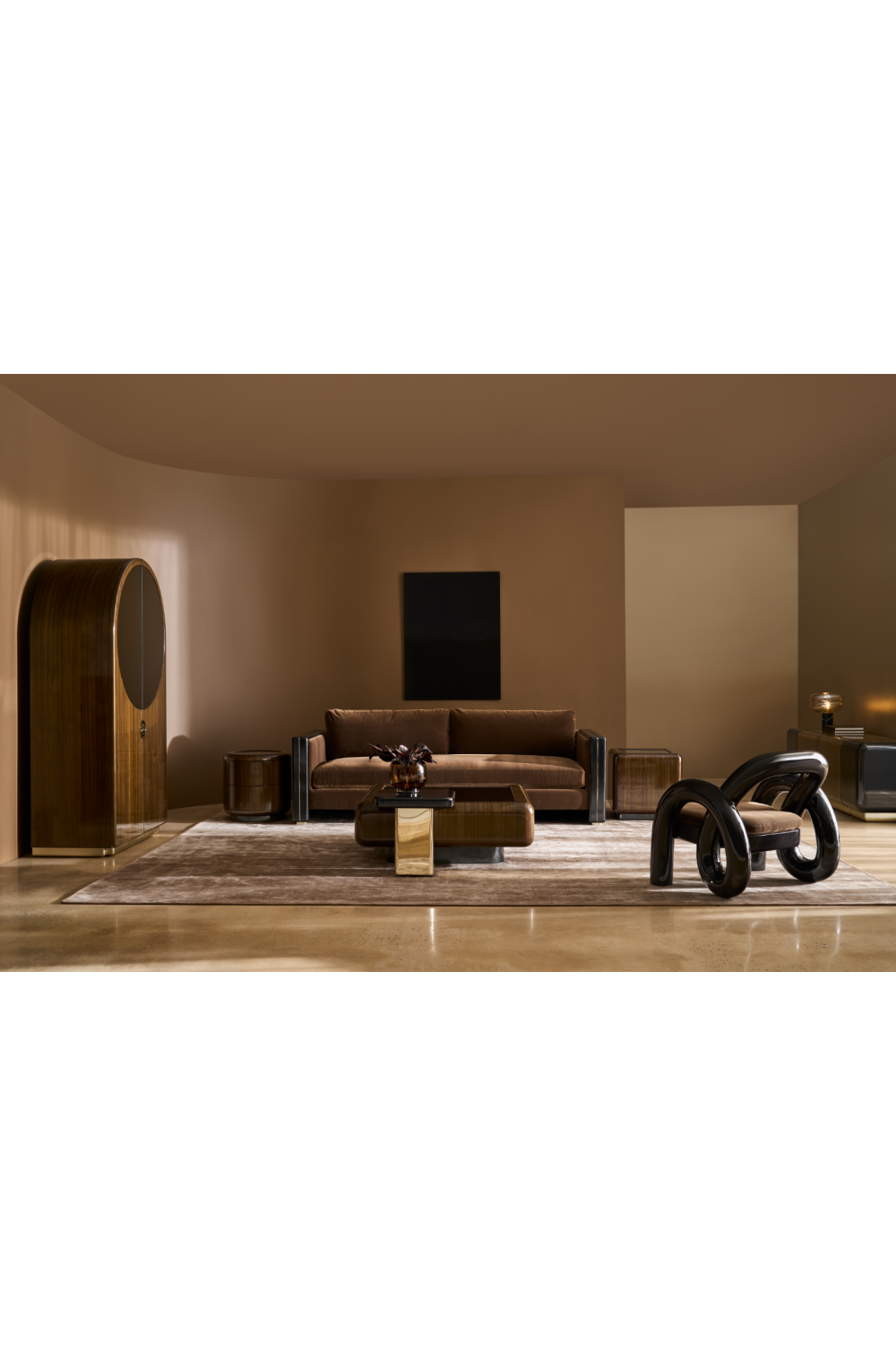   Glossy Square Accent Table | Oroa.com
