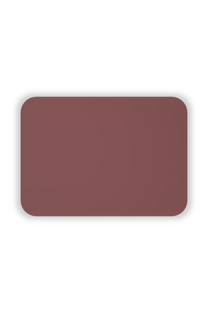   Red Gloss Square Accent Tray | Oroa.com