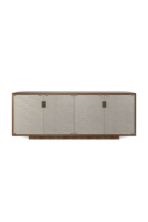   Textured Glass 4-Door Sideboard | Oroa.com