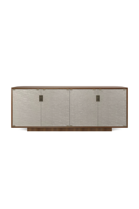   Textured Glass 4-Door Sideboard | Oroa.com