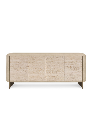   Travertine 4-Door Sideboard | Oroa.com