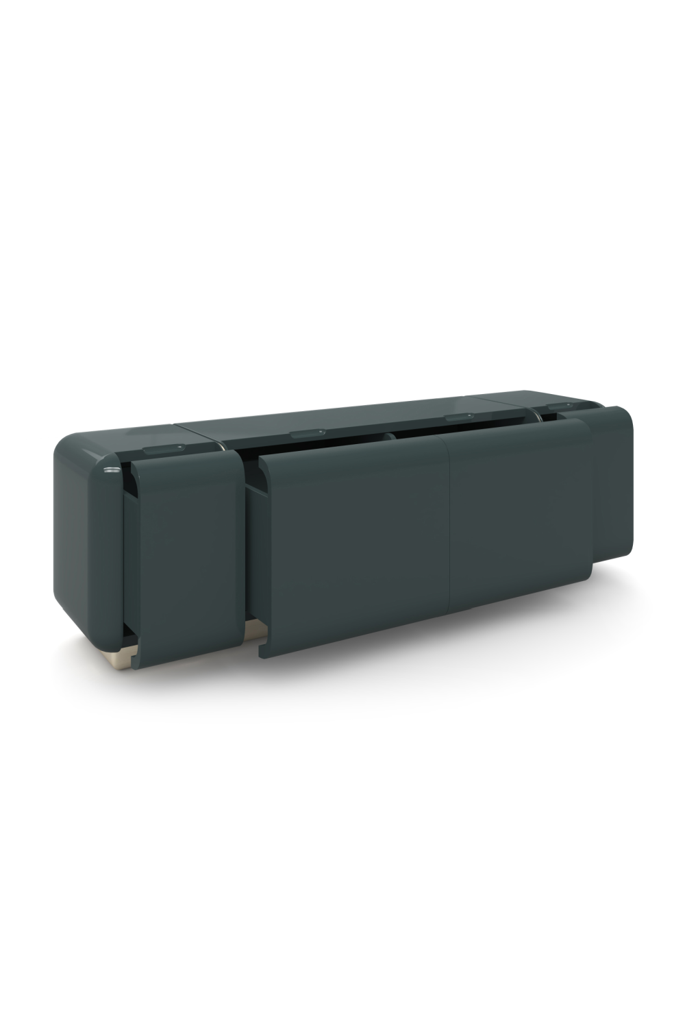  Glossy 4-Drawer Media Unit | Oroa.com