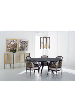   Curved Glass 4-Door Sideboard | Oroa.com