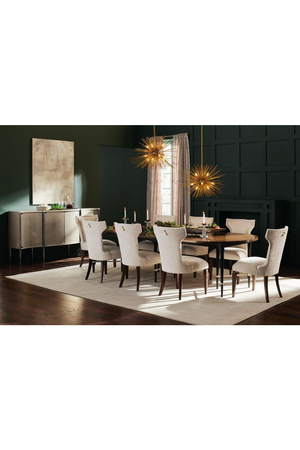   Curved Glass 4-Door Sideboard | Oroa.com