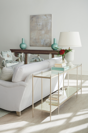   Glass Modern Console Table | Oroa.com
