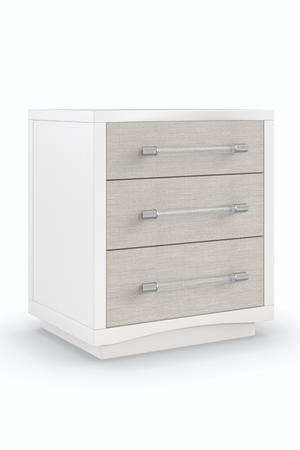   White Modern Nightstand | Oroa.com