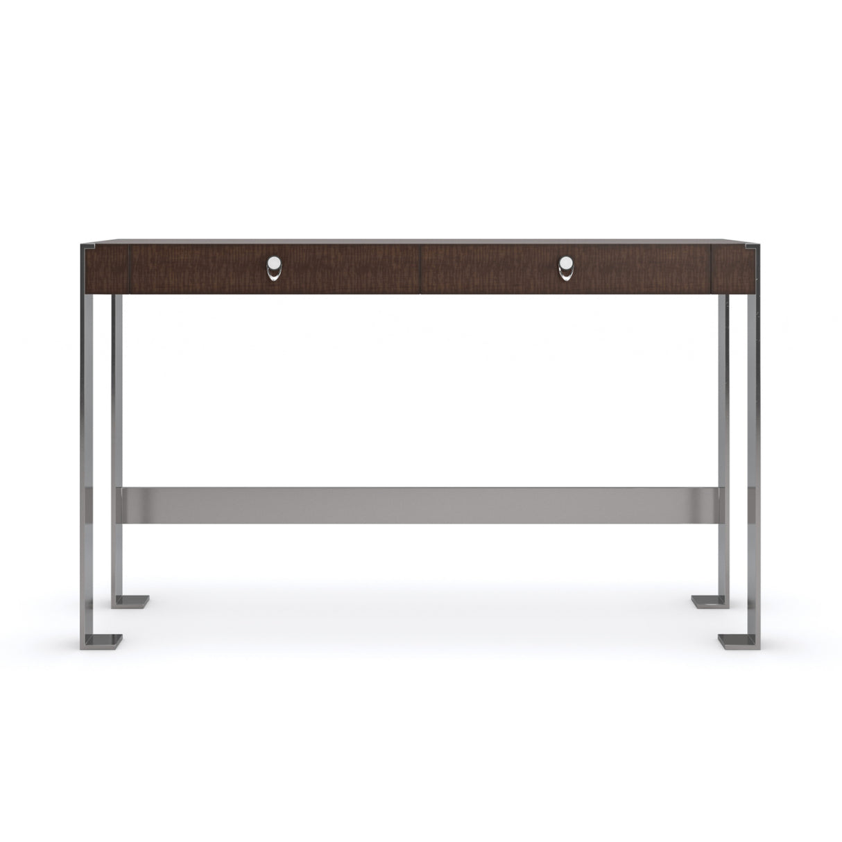   Metal Legged 2-Drawer Desk | Oroa.com