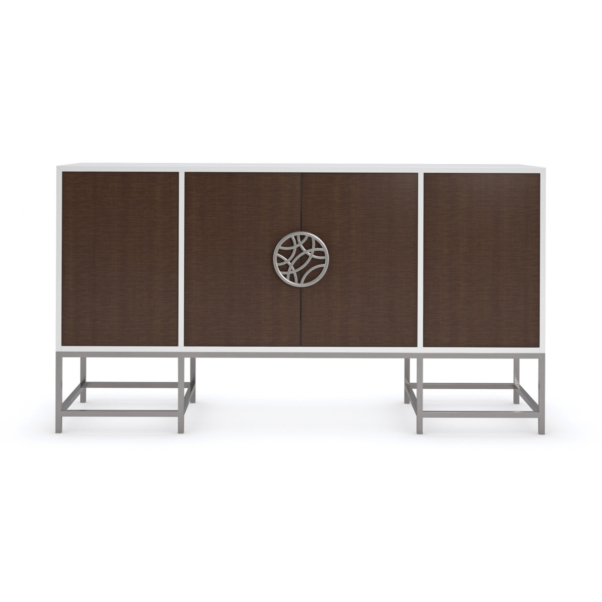   Wooden 4-Door Sideboard | Oroa.com