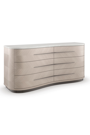   Chevron-Patterned Dresser | Oroa.com