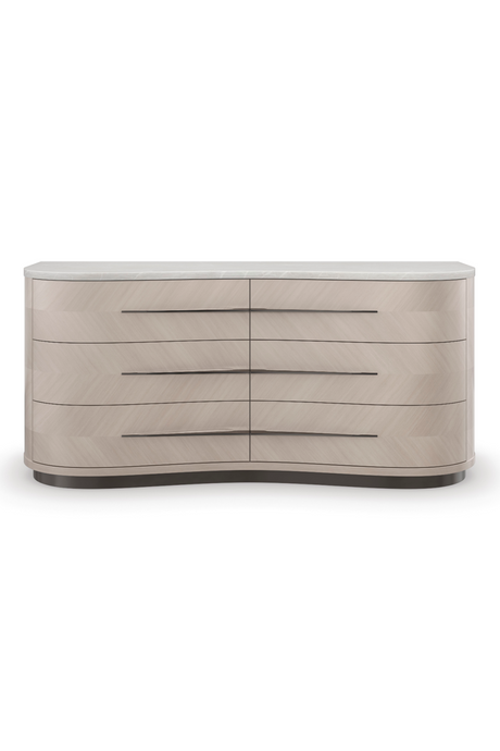   Chevron-Patterned Dresser | Oroa.com