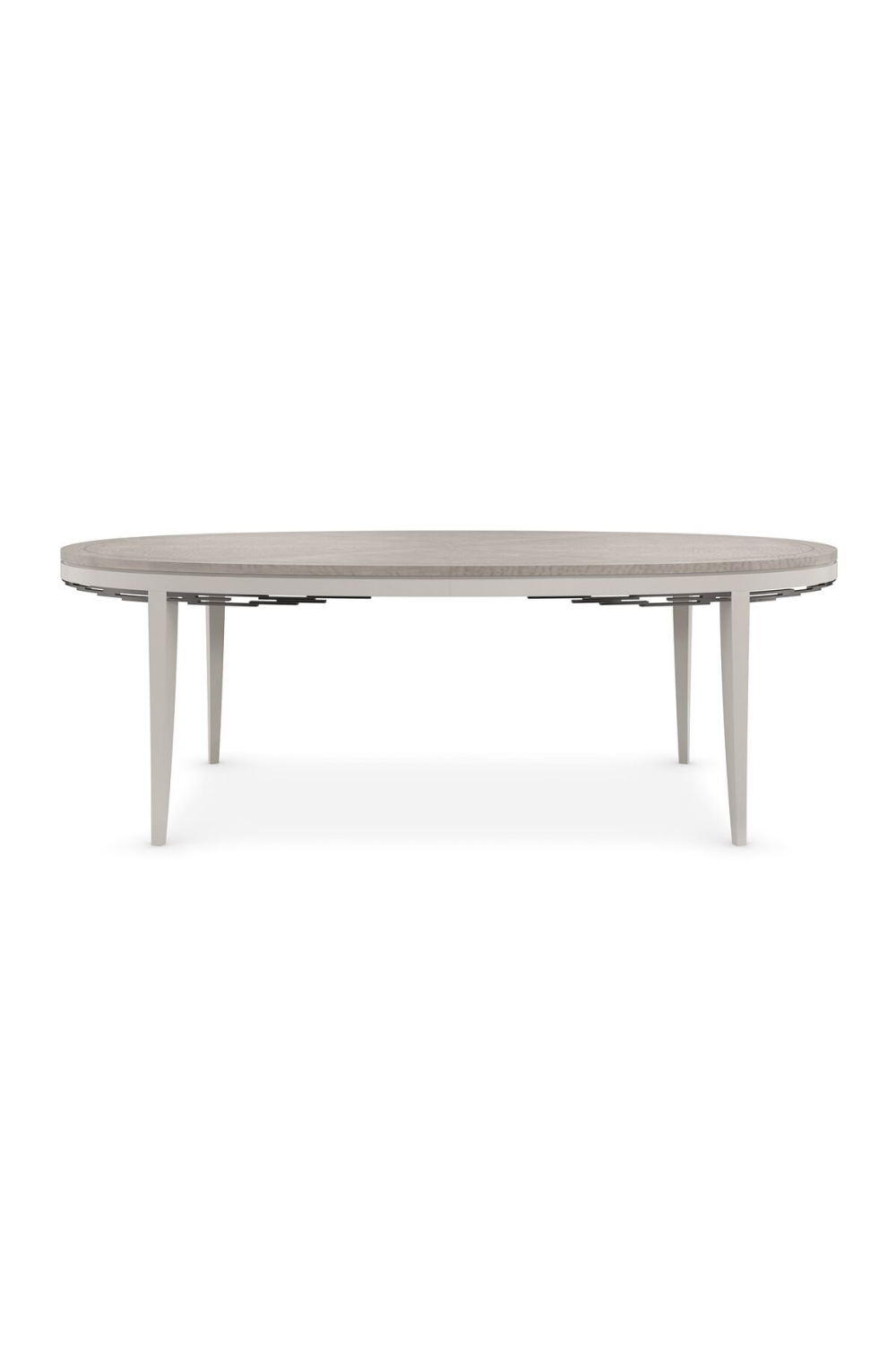   Gray Maple Oval Dining Table | Oroa.com