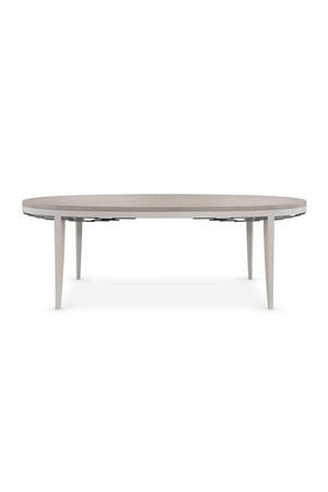   Gray Maple Oval Dining Table | Oroa.com