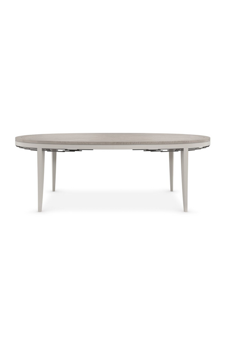   Gray Maple Oval Dining Table | Oroa.com