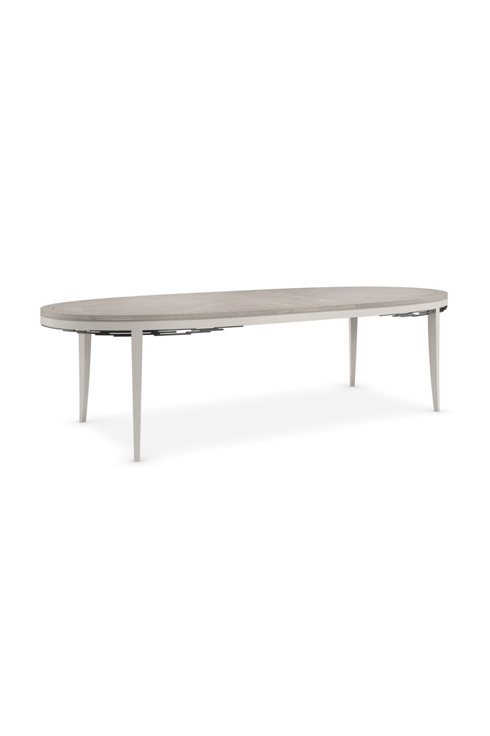   Gray Maple Oval Dining Table | Oroa.com
