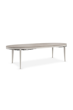   Gray Maple Oval Dining Table | Oroa.com