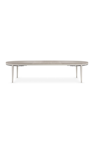   Gray Maple Oval Dining Table | Oroa.com