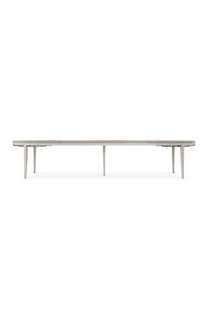   Gray Maple Oval Dining Table | Oroa.com